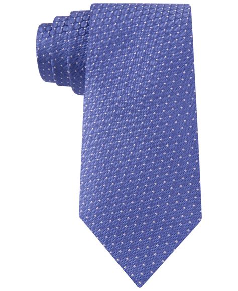 michael kors blue tie